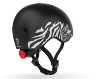 Scoot & Ride Kask Ochronny XXS-S dla dzieci 1-5 lat Zebra - 1039899 - zdjęcie 3